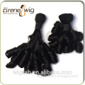 Alibaba china supply aaaaaa grade brazilian spring curly hair natural 1b 100% unprocessed brazilian sexy aunty